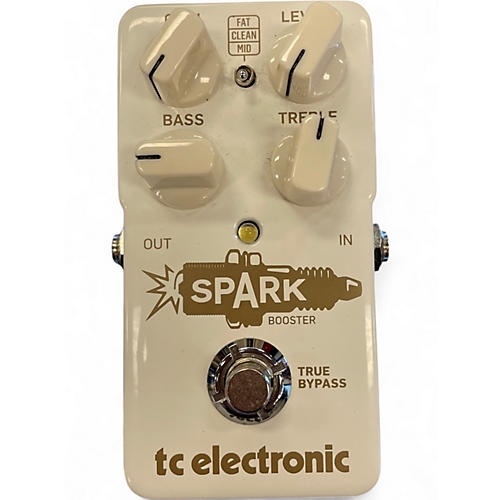 Used TC Electronic Spark Booster Effect Pedal