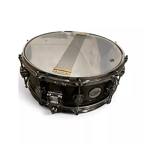 Used DW 5X14 Design Series Snare BLACK Drum BLACK 8