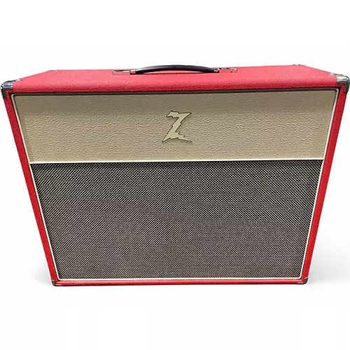 Used Dr Z 2X12 OPEN BACK G12 ALNICO BLUE Guitar Cabinet