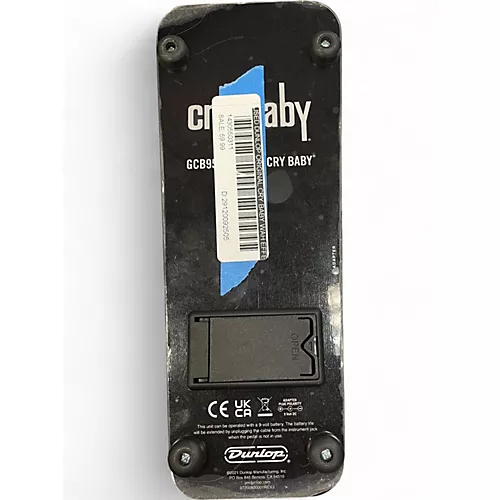 Used Dunlop Original Cry Baby Wah Effect Pedal