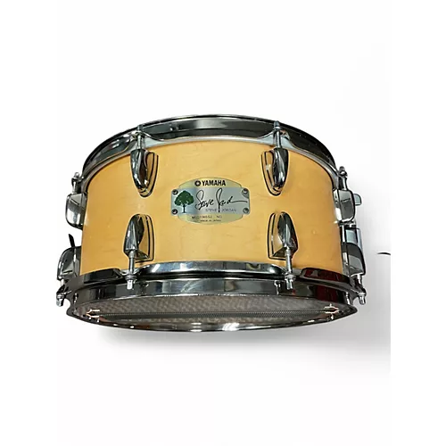 Used Yamaha 6.5X13 Steve Jordan Snare Natural Drum Natural 14