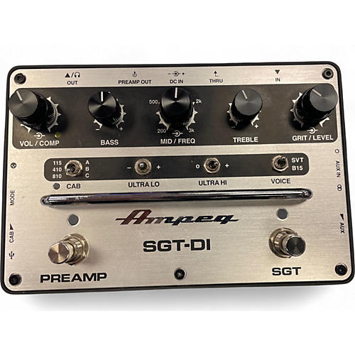 Used Ampeg SGT DI Bass Effect Pedal