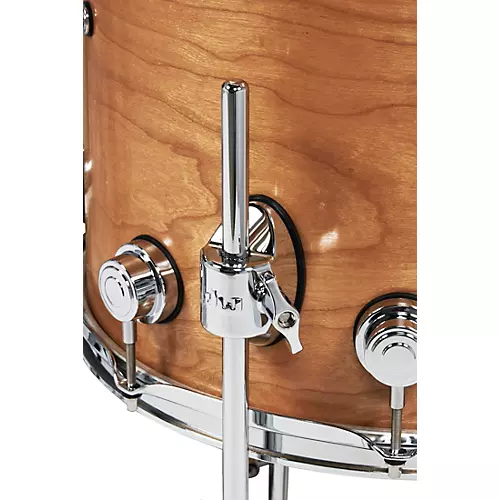 DW 4-Piece Collectors Series Cherry Shell Pack With Chrome Hardware Satin Natural