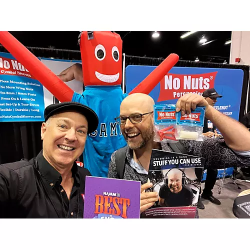 No Nuts CymRings 6-Pack Clear White