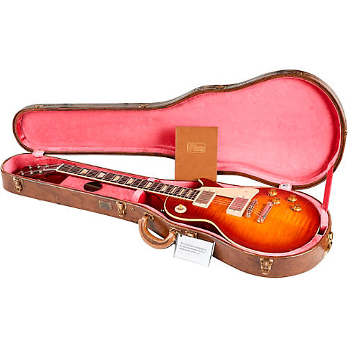 Gibson Custom Tom Murphy 1959 Les Paul Standard Electric Guitar Aged Cherry Burst