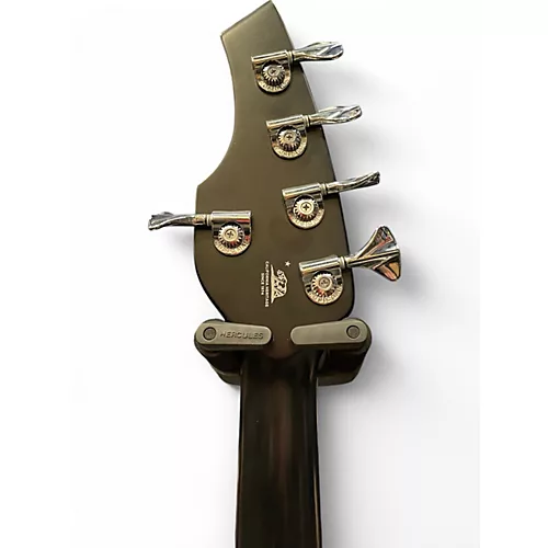 Used Ernie Ball Music Man Bongo 5 HH Black Electric Bass Guitar Black