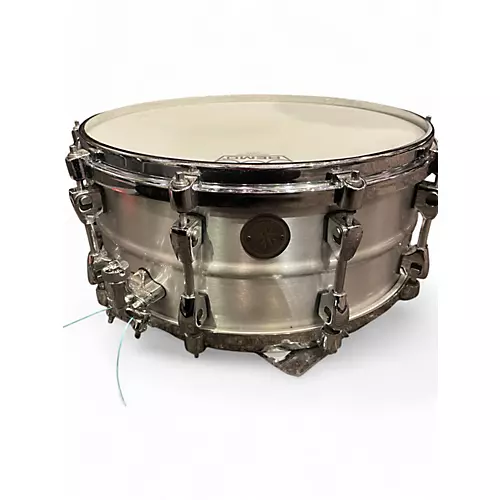 Used TAMA 6X14 Starphonic Snare Aluminum Drum Aluminum 13