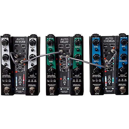 Gamechanger Audio AUTO DELAY Pitch and Dynamics Responsive Delay Effects Pedal Black