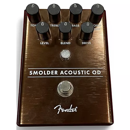 Used Fender Smother Acoustic OD Effect Pedal