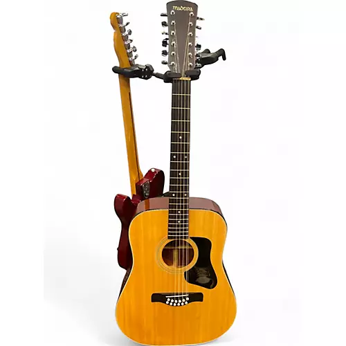 Used Guild AM-12 Natural 12 String Acoustic Guitar Natural