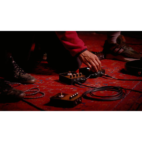 Marshall 1959 Vintage Overdrive and Crunch Effects Pedal Black and Gold