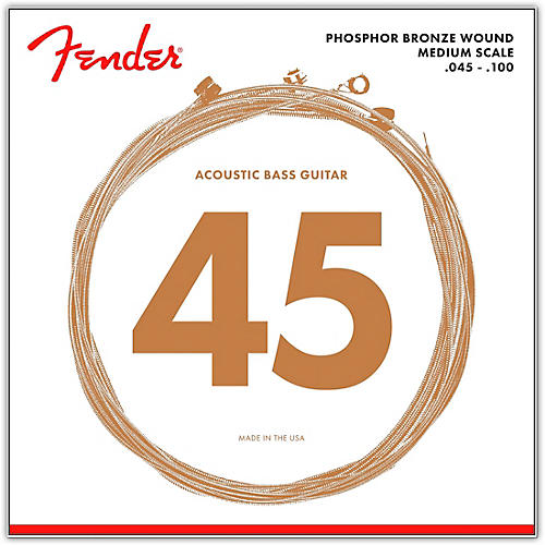 Fender 7060 Phospor Bronze Acoustic Bass Strings
