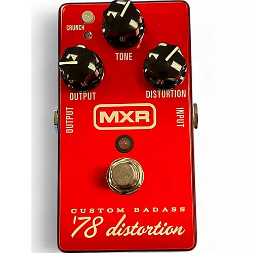 Used MXR M78 1978 Custom Badass Distortion Effect Pedal