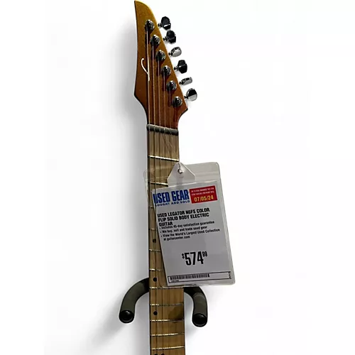 Used Legator n6FS COLOR FLIP Solid Body Electric Guitar COLOR FLIP