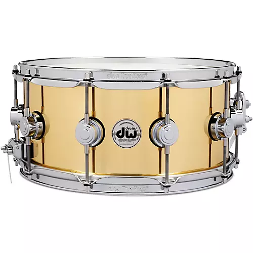 DW Collector's Series Brass Snare Drum 14 x 6.5 in. Polished
