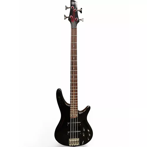 Used Ibanez SR300 Black Electric Bass Guitar Black