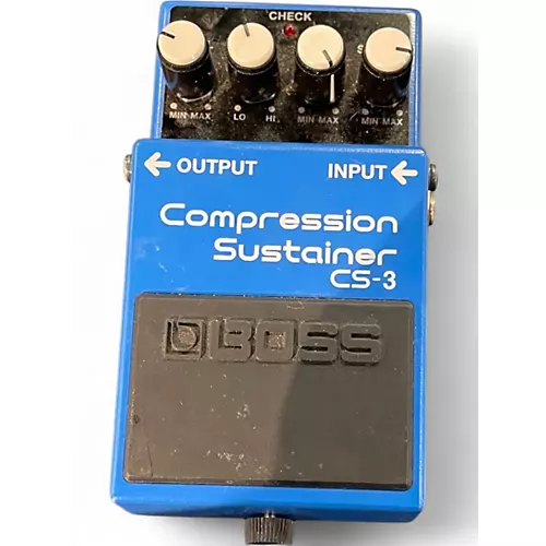 Used BOSS CS3 Compressor Sustainer Effect Pedal