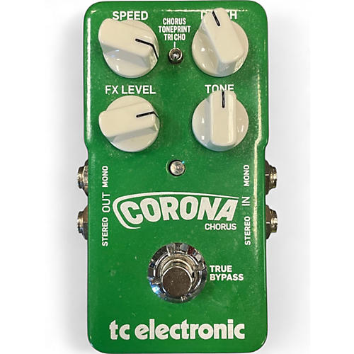 Used TC Electronic Corona Chorus Effect Pedal