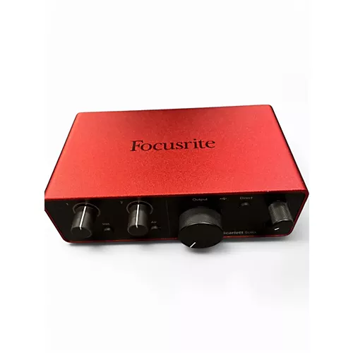 Used 2023 Focusrite scarlett solo 4th gen Audio Interface