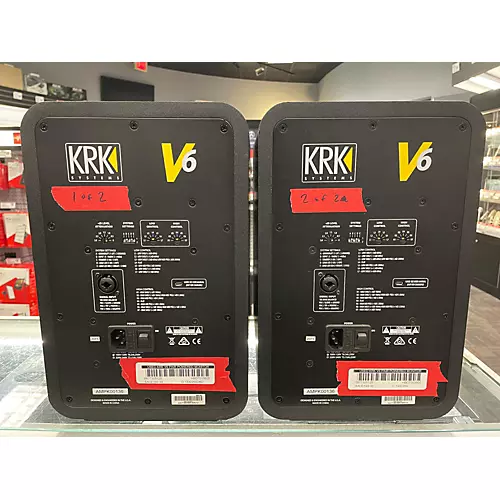 Used KRK V6 Pair Powered Monitor