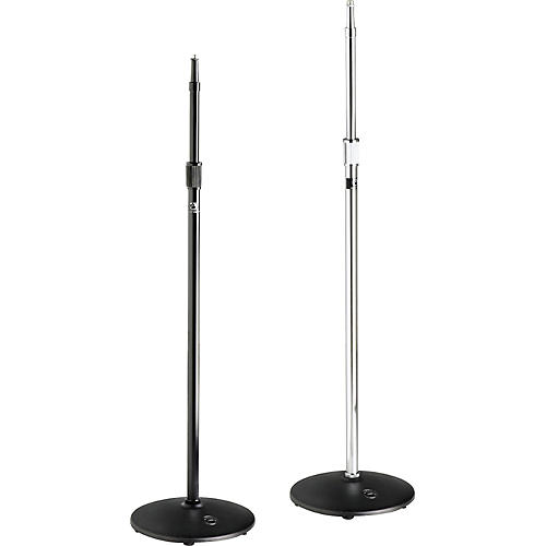 Atlas Sound MS20 Heavy-Duty Round Base Mic Stand Ebony