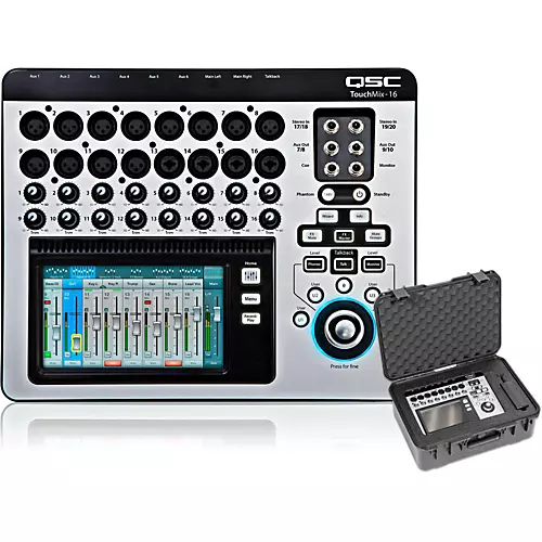 QSC TouchMix-16 Compact Digital Mixer With Case