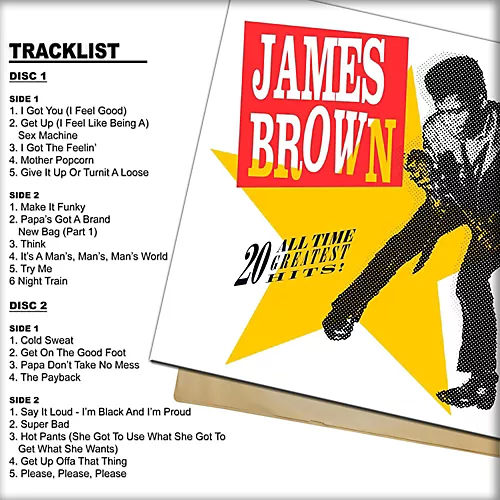 James Brown - 20 All-Time Greatest Hits Vinyl LP
