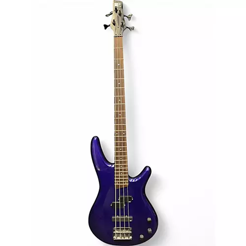 Used Ibanez SR400 Jewel Blue Electric Bass Guitar Jewel Blue