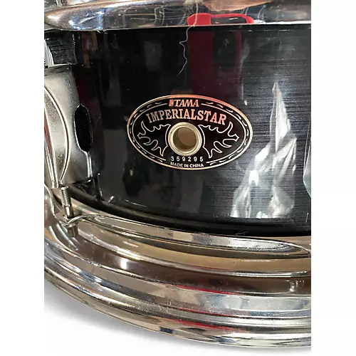 Used TAMA 5 piece Imperialstar Black Drum Kit Black