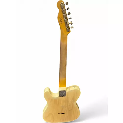 Used Fender 64 Telecaster Relic Blonde Solid Body Electric Guitar Blonde