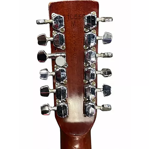 Used Morris B-30 Natural 12 String Acoustic Guitar Natural