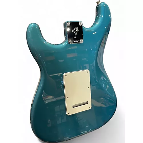 Used Fender 70th Anniversary Player II Stratocaster HSS Teal Solid Body Electric Guitar Teal