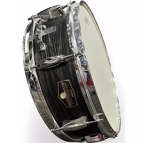 Used TAMA 5 Piece Imperialstar Black Drum Kit Black