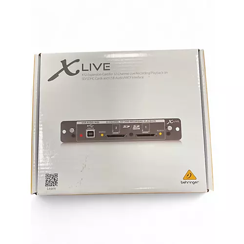 Used Behringer X live MultiTrack Recorder