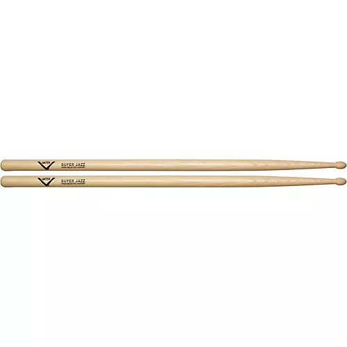 Vater American Hickory Super Jazz Drum Sticks Wood