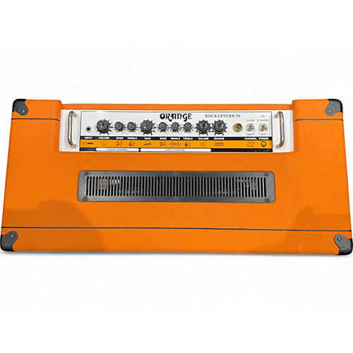 Used Orange Amplifiers Rockerverb 50 MKIII 2x12 Tube Guitar Combo Amp