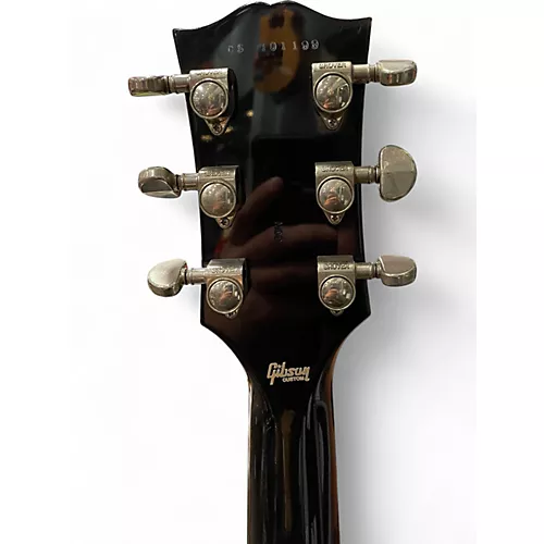 Used 2021 Gibson custom mod shop les paul silver burst Solid Body Electric Guitar silver burst