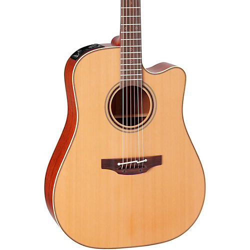 Takamine P3DC Pro Series Dreadnought Cutaway Acoustic-Electric Guitar Natural