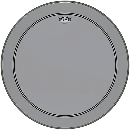 Remo Powerstroke P3 Colortone Smoke Bass Drum Head 24 in.