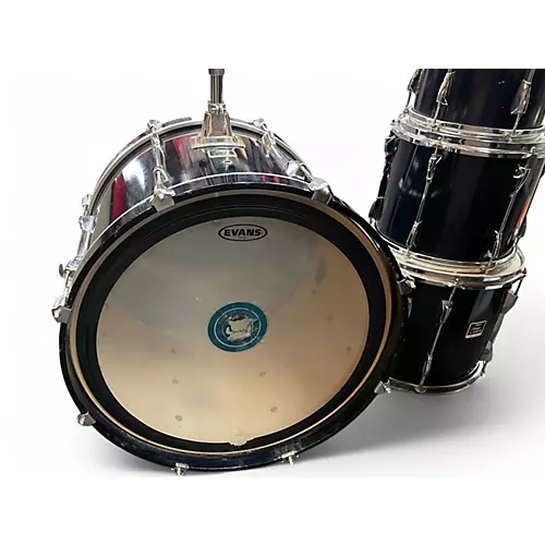 Used Yamaha 4 Piece Stage Cusutom Blue Drum Kit Blue