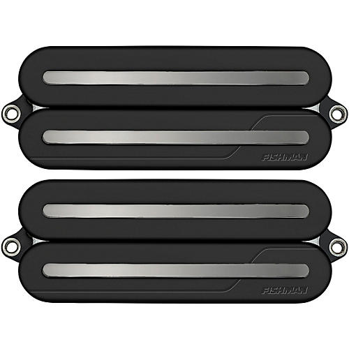 Fishman Fluence Open Core Modern Humbucker 8-String Black Nickel Blades Electric Guitar Pickup Set Black