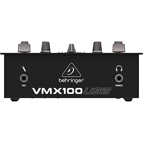 Behringer VMX100USB Professional 2-Channel DJ Mixer