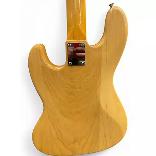 Used Fender Fretless Jazz Bass MIJ Natural Electric Bass Guitar Natural