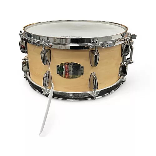 Used Yamaha 13X6.5 Steve Jordan Snare NATURAL Drum NATURAL 197
