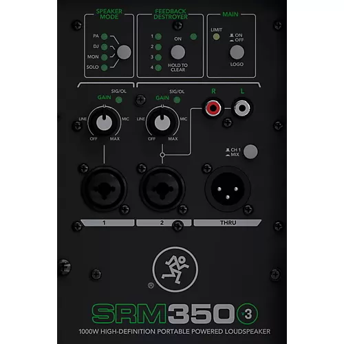 Mackie SRM350v3 1,000W High-Definition Portable Powered Loudspeaker
