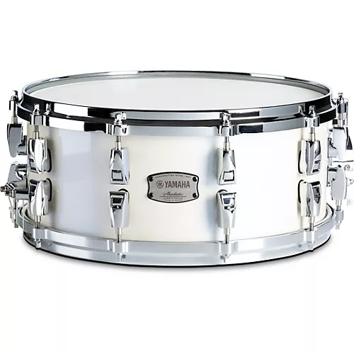 Yamaha Absolute Hybrid Maple Snare Drum 14 x 6 in. Polar White