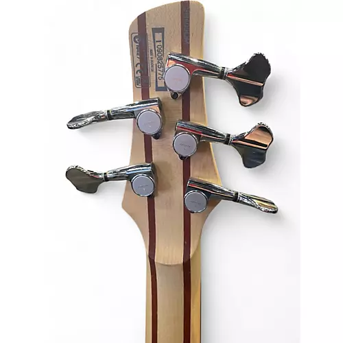 Used Ibanez SR405 5 String Trans Red Electric Bass Guitar Trans Red