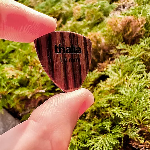 Thalia 346 Shape Rosewood Picks 1.0 mm 6 Pack