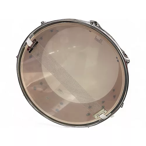 Used Pearl 14X5.5 EXPORT SNARE White Drum White 211