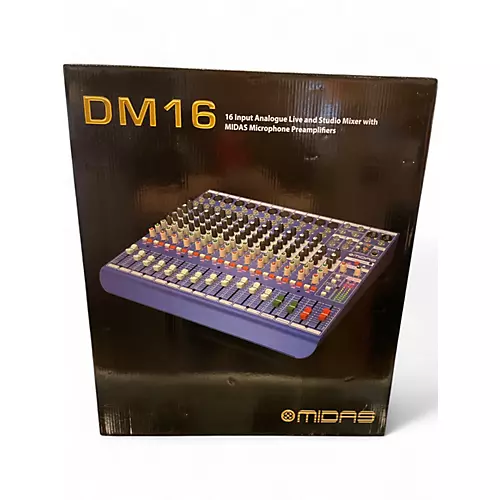 Used Midas DM16 Unpowered Mixer